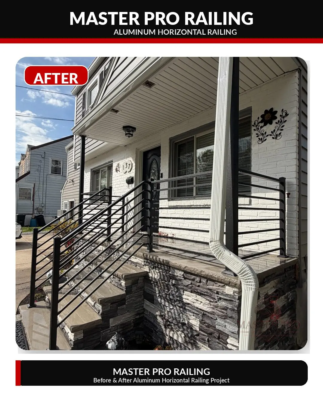 Aluminum Horizontal Railing Teaneck NJ