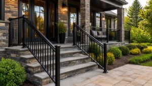 custom metal railings installed in NJ