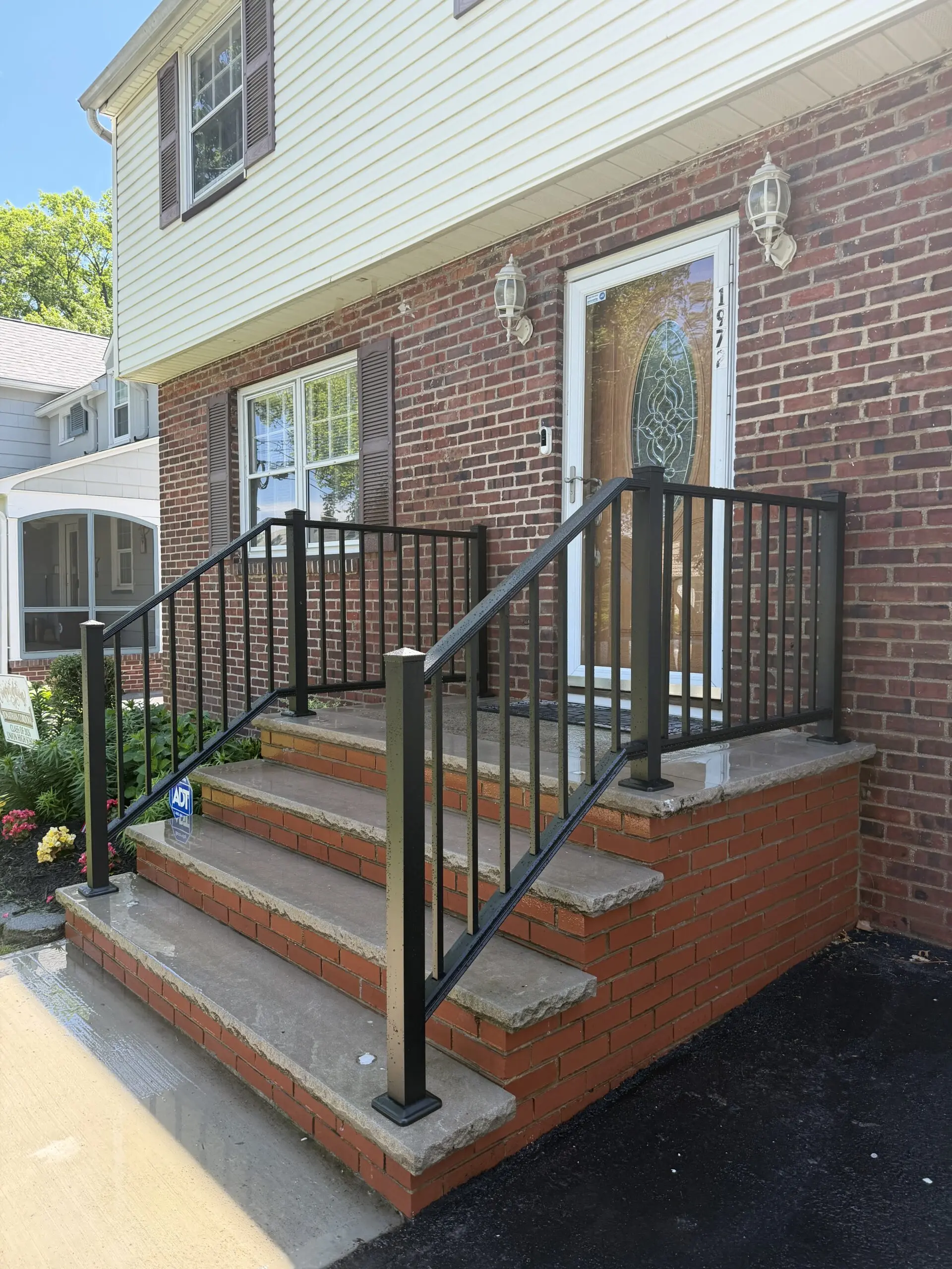 Porch & Stair Aluminum Railing Union NJ